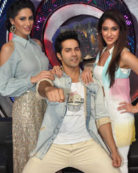 Nargis Fakhri, Varun Dhawan and Ileana D'Cruz