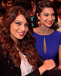 Bipasha Basu, Gauhar Khan and Yo Yo Honey Singh