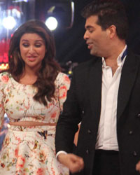 Parineeti Chopra and Karan Johar