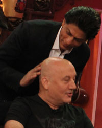 Kapil Sharma, Shah Rukh Khan and Anupam Kher