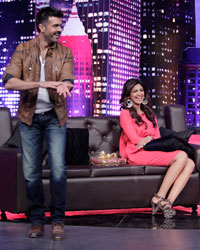 Shilpa Shetty, Harman Baweja and Manish Paul