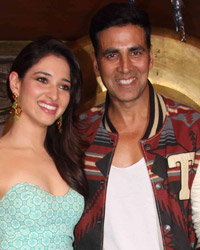 Tamannaah Bhatia and Akshay Kumar