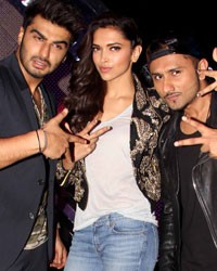 Arjun Kapoor, Deepika Padukone and Yo Yo Honey Singh