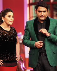 Madhuri Dixit, Kapil Sharma and Juhi Chawla