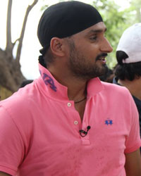 Harbhajan Singh and Kapil Sharma