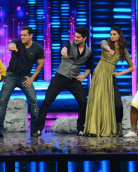 Salman Khan, Suraj Pancholi and Athiya Shetty