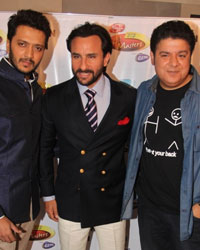 Ritesh Deshmukh, Saif Ali Khan and Sajid Khan