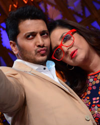 Ritesh Deshmukh and Farah Khan