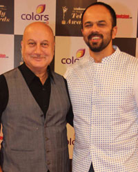 Anupam Kher and Rohit Shetty