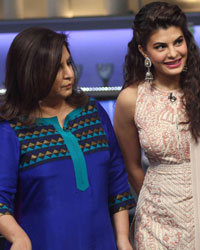 Jacqueline Fernandez, Farah Khan and Kapil Sharma