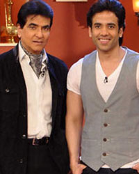 Jeetendra and Tusshar Kapoor