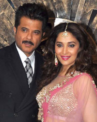 Remo D'Souza, Anil Kapoor, Madhuri Dixit and Anil Kapoor