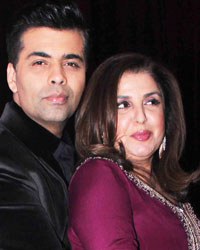 Karan Johar and Farah Khan