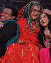 Mithun Chakraborty, Ali Asgar and Mishti