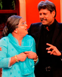 Ali Asgar and Kapil Dev