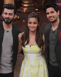 Fawad Khan, Alia Bhatt and Siddharth Malhotra