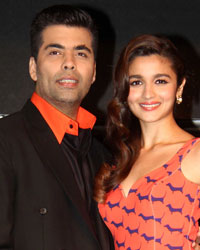 Karan Johar and Alia Bhatt