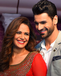 Mona Singh and Vivek Dahiya