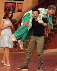 Kapil Sharma, Ileana D'Cruz, Ali Asgar and Varun Dhawan