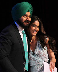 Navjot Singh Sidhu and Ileana D'Cruz