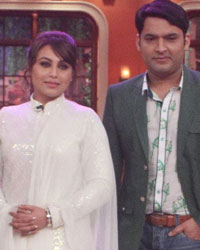 Rani Mukherjee promotes Mardaani on the sets of Comedy Nights With Kapil