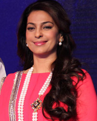 Raveena Tandon, Jeetendra and Juhi Chawla