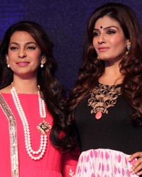 Juhi Chawla and Raveena Tandon