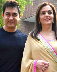 Aamir Khan, Neeta Ambani and Kiran Rao