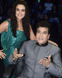 Preity Zinta and Jeetendra