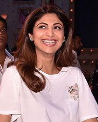 Manish Malhotra, Shilpa Shetty and Karan Johar