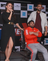 Rannvijay Singh, Neha Dhupia, Sushil Kumar and Karan Kundra