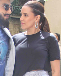 Ranveer Singh and Neha Dhupia