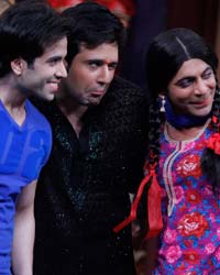 Tusshar Kapoor, Krishna and Sunil Grover