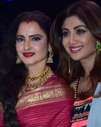 Rekha and Shilpa Shetty