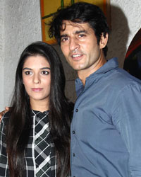 Pooja Gaur and Hiten Tejwani