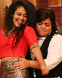 Neha Kakkar and Bharti Singh