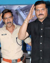 Aditya Srivastava, Ajay Devgn and Daya Shetty