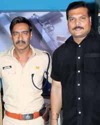 Aditya Srivastava, Ajay Devgn and Daya Shetty