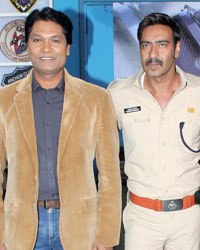 Aditya Srivastava, Ajay Devgn and Daya Shetty