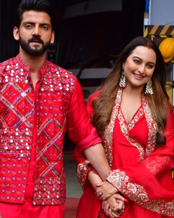 Zaheer Iqbal and Sonakshi Sinha