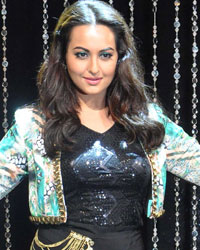 Sonakshi Snapped on the sets of Indian Idol