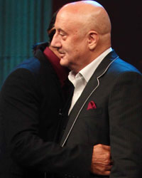 Anupam Kher and Shah Rukh Khan