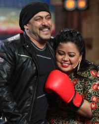 Salman Khan and Bharti Singh