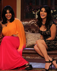 Ekta Kapoor and Sunny Leone