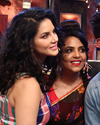 Sunny Leone, Sugandha and Sanket Bhosle