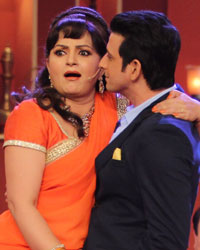 Upasana Singh and Sharman Joshi