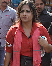 Vidya Balan Shoots For Mission Sapney