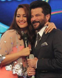 Sonakshi Sinha and Anil Kapoor