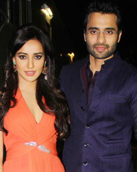 Neha Sharma and Jackky Bhagnani promote Youngistan on the sets of Comedy Circus