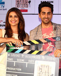 Victor Acharya, Parineeti Chopra and Ayushmann Khurrana